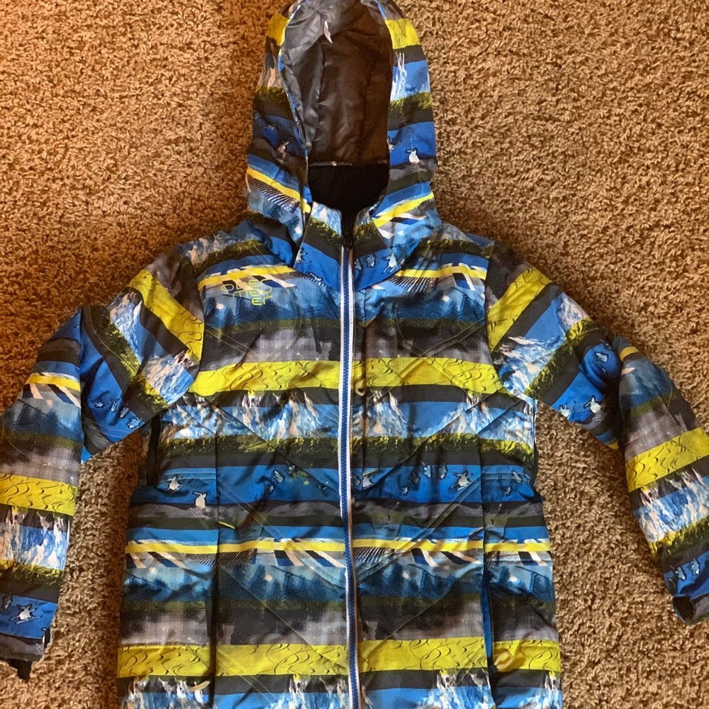 Boys Obermeyer “Oracle Parka” Size 10 Winter Jacket